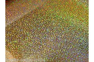 Hotfix  Bügelfolie Hologramm gold  10cm x 15cm